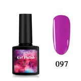 Pooypoot Nail Art Gel Nail Polish Gorgeous Candy Colors Hybrid Gel Varnishes Soak-off UV LED Gel Varnishes Lacquer Nails Primer