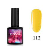 Pooypoot Nail Art Gel Nail Polish Gorgeous Candy Colors Hybrid Gel Varnishes Soak-off UV LED Gel Varnishes Lacquer Nails Primer