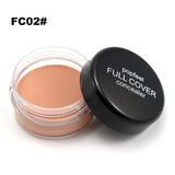 Popfeel Portable Round Full Cover Concealer Natural Makeup Concealers Facial Face BB Cream Foundation Contour Cosmetic Tools