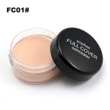 Popfeel Portable Round Full Cover Concealer Natural Makeup Concealers Facial Face BB Cream Foundation Contour Cosmetic Tools