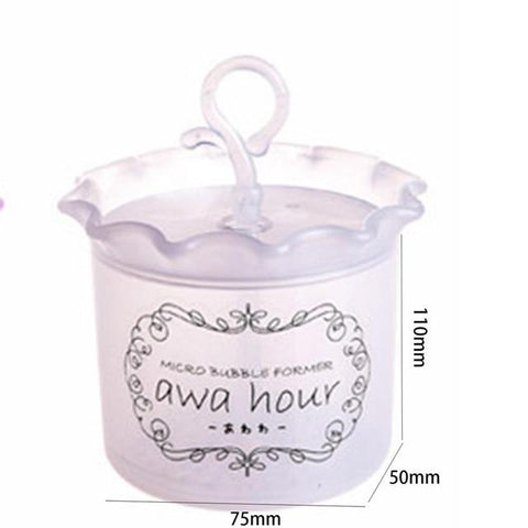 Portable Foam Maker Facial Cleanser Foam Cup Body Wash Bubble Maker Bubbler for Travel Makeup Tool