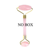 Portable Rose Quartz Facial Massage Crystal Stone Facial Lift Jade Massager Roller Skin Care Roller Wrinkle Removal Beauty Tool