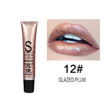 Professional Brand Lip Make Up Diamond Glitter Waterproof Lipgloss Long Lasting Moisturizer Shimmer Nude Lipstick Liquid Makeup