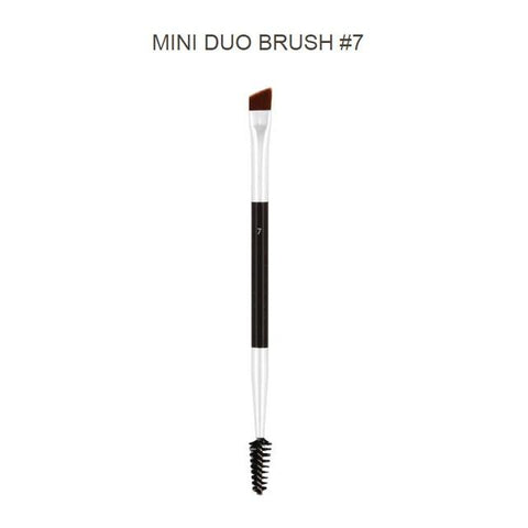 Professional Dual Sided Duo Brow Brush 12# 15# 7# 20# Eyebrow Enhancer Angled Eyebrow Brush + Comb Beauty Makeup Tool 1PCS