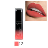 Professional Makeup Lip Gloss Color Long Lasting Metallic Sexy Red Velvet Matte Liquid Lipstick Lip Tint Cosmetics Lipgloss