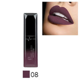 Professional Makeup Lip Gloss Color Long Lasting Metallic Sexy Red Velvet Matte Liquid Lipstick Lip Tint Cosmetics Lipgloss