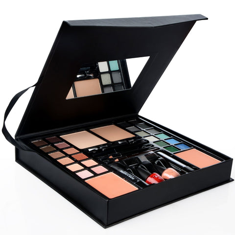 Professional Makeup Set Box Eyeshadow Pallete Makeup Box Including Eyeshadow Blush Powder Lip Gloss Shadow Palette