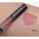 Professional Makeup Velvet Nude Lip gloss Waterproof Liquid Matte Lipstick Long lasting Black Lipstick Set Korean Cosmetics