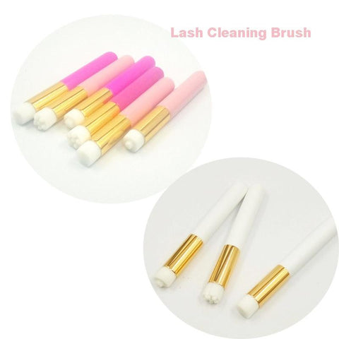 Professional eyelash cleaning brush Eyelash Extensions Tools Cleanser Washing Makeup Brush Eyelash Lash Extensions Applicators