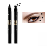 Professional make-up black liquid quick-drying double-head eyeliner durable waterproof fashion stunning charm embellishment seal