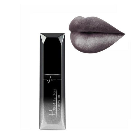 Pudaier 21 Colors Matte and Metallic Matte Liquid Lipstick Lips Make up Nude Lipstick Waterproof Lip Gloss Cosmetics Makeup