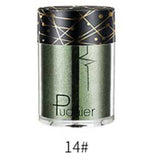 Pudaier Professional Glitter Shimmer Powder Pigment Eyeshadow Highlighter Beauty Makeup Shiny Body Glow Festival Party Cosmetic