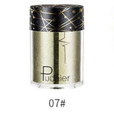 Pudaier Professional Glitter Shimmer Powder Pigment Eyeshadow Highlighter Beauty Makeup Shiny Body Glow Festival Party Cosmetic