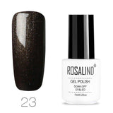ROSALIND 01-58 Gel Varnishes Pure Color Soak Off Primer Need Base Top Coat UV Gel For nail art gel nail polish