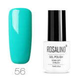 ROSALIND 01-58 Gel Varnishes Pure Color Soak Off Primer Need Base Top Coat UV Gel For nail art gel nail polish
