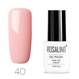 ROSALIND 01-58 Gel Varnishes Pure Color Soak Off Primer Need Base Top Coat UV Gel For nail art gel nail polish