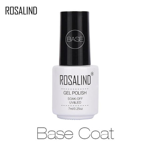 ROSALIND 01-58 Gel Varnishes Pure Color Soak Off Primer Need Base Top Coat UV Gel For nail art gel nail polish