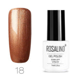 ROSALIND 01-58 Gel Varnishes Pure Color Soak Off Primer Need Base Top Coat UV Gel For nail art gel nail polish