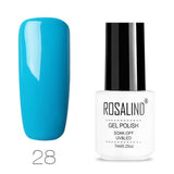 ROSALIND 01-58 Gel Varnishes Pure Color Soak Off Primer Need Base Top Coat UV Gel For nail art gel nail polish
