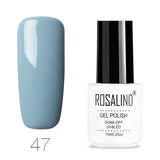 ROSALIND 01-58 Gel Varnishes Pure Color Soak Off Primer Need Base Top Coat UV Gel For nail art gel nail polish