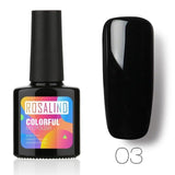ROSALIND 10ML Nail Polish 58 Colors UV LED Nail Gel Polish UV LED Nail Art Lacquer Semi Permanent Soak-off Gel White Varnish