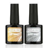 ROSALIND 10ML Top Coat  Base Coat Gel Nail Polish Gel Polish Nail Art  UV LED Soak-Off multi-use gel lacquer