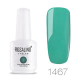 ROSALIND 15ml Gel nail polish White soak off Manicure UV LED Need Lamp for Nail Art Design Gel varnishes