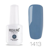 ROSALIND 15ml Gel nail polish White soak off Manicure UV LED Need Lamp for Nail Art Design Gel varnishes