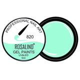 ROSALIND 5ml 142 Colors Gel Varnish UV Nail Gel Polish Manicure DIY French Nail Art Polish Design Soak Off Nail Painting Color