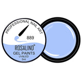 ROSALIND 5ml 142 Colors Gel Varnish UV Nail Gel Polish Manicure DIY French Nail Art Polish Design Soak Off Nail Painting Color