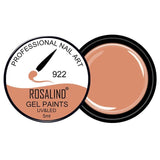 ROSALIND 5ml 142 Colors Gel Varnish UV Nail Gel Polish Manicure DIY French Nail Art Polish Design Soak Off Nail Painting Color