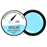 ROSALIND 5ml 142 Colors Gel Varnish UV Nail Gel Polish Manicure DIY French Nail Art Polish Design Soak Off Nail Painting Color