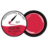 ROSALIND 5ml 142 Colors Gel Varnish UV Nail Gel Polish Manicure DIY French Nail Art Polish Design Soak Off Nail Painting Color