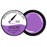 ROSALIND 5ml 142 Colors Gel Varnish UV Nail Gel Polish Manicure DIY French Nail Art Polish Design Soak Off Nail Painting Color