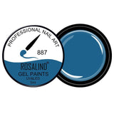 ROSALIND 5ml 142 Colors Gel Varnish UV Nail Gel Polish Manicure DIY French Nail Art Polish Design Soak Off Nail Painting Color