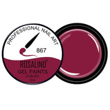 ROSALIND 5ml 142 Colors Gel Varnish UV Nail Gel Polish Manicure DIY French Nail Art Polish Design Soak Off Nail Painting Color