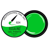ROSALIND 5ml 142 Colors Gel Varnish UV Nail Gel Polish Manicure DIY French Nail Art Polish Design Soak Off Nail Painting Color