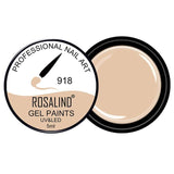 ROSALIND 5ml HOT Selling Gel Lacquer Pure Color UV Gel Manicure DIY Nail Art  Gel Polish Design Nail Painting Color Gel Varnish