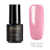 ROSALIND 7 ML Nail Polish 1323-1864 Nail Gel Polish Nails Art Soak Off Gel White Semi Permanent Gel Lacquer