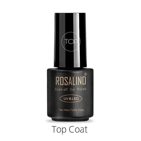 ROSALIND 7 ML Nail Polish 1323-1864 Nail Gel Polish Nails Art Soak Off Gel White Semi Permanent Gel Lacquer