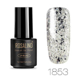 ROSALIND 7 ML Nail Polish 1323-1864 Nail Gel Polish Nails Art Soak Off Gel White Semi Permanent Gel Lacquer