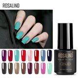 ROSALIND 7 ML Nail Polish 1323-1864 Nail Gel Polish Nails Art Soak Off Gel White Semi Permanent Gel Lacquer