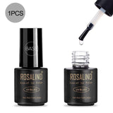 ROSALIND 7ML Black Bottle  Matt Top Coat Gel Nail Polish Nail Art UV Soak-Off Dull Frosted Surface Permanent Gel Lacquer