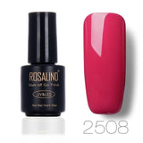 ROSALIND 7ML Gel Polish Nude Color Gel Nail Polish Semi Permanent Nail Art UV LED Acrylic Soak Off Gel White Varnish