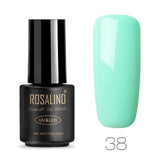 ROSALIND 7ML Gel Varnish Gellak Hybrid Semi Permanent UV Gel Nail Polish Soak Off Design Nail White Prime For Enamel Nail Art