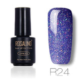 ROSALIND 7ML Nails Polish Rainbow Shimmer R01-29 Nail Art UV LED Manicure Nail Gel Polish Semi Permanent Soak Off gel lacquer