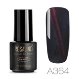 ROSALIND 7ml Cat Eye Series Nail Polish  Nail Art Gel Soak Off Nail Gel Polish Semi Vernis Permanant gel lacuqer 2019 Top