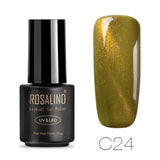 ROSALIND 7ml Cat Eye Series Nail Polish  Nail Art Gel Soak Off Nail Gel Polish Semi Vernis Permanant gel lacuqer 2019 Top