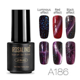 ROSALIND 7ml Cat Eye Series Nail Polish  Nail Art Gel Soak Off Nail Gel Polish Semi Vernis Permanant gel lacuqer 2019 Top