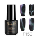 ROSALIND 7ml Cat Eye Series Nail Polish  Nail Art Gel Soak Off Nail Gel Polish Semi Vernis Permanant gel lacuqer 2019 Top